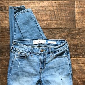 Hollister low rose super skinny jeans size 00s